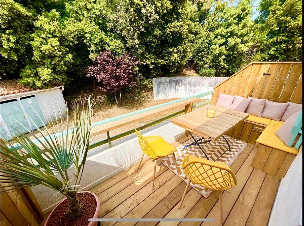 Front De Mer Rivedoux-Plage - Terrasse Exterieur - Parking Zewnętrze zdjęcie